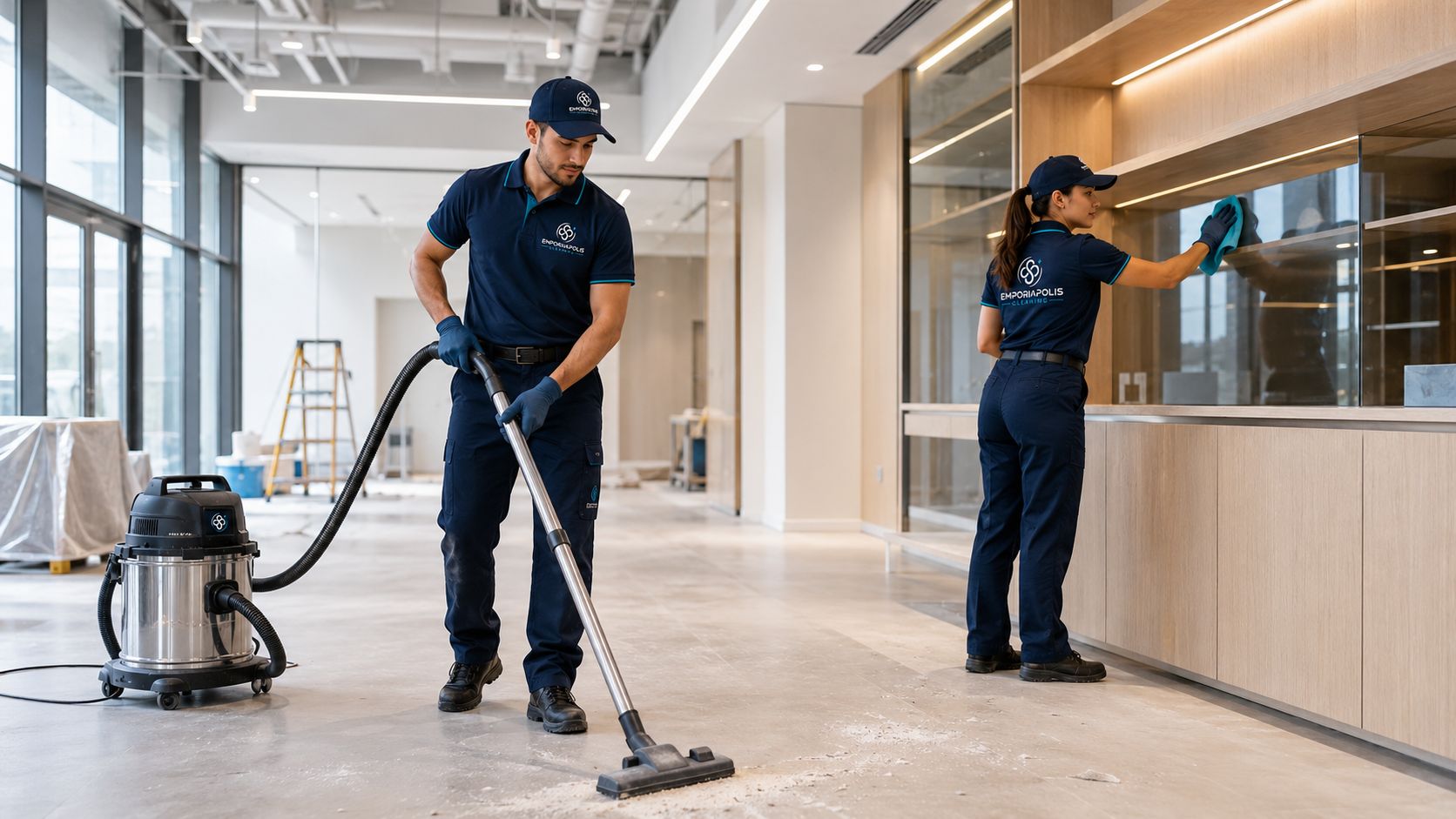 Post-construction cleaning